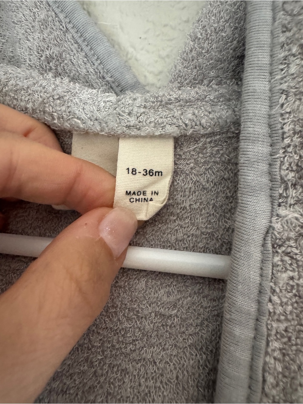Kyte Baby Hooded Bath Robe 🤍 - Picture 6 of 6